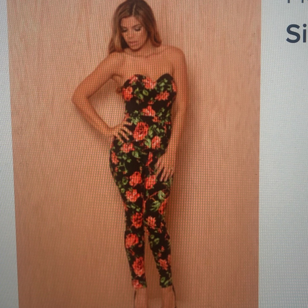 Flora jumpsuit black